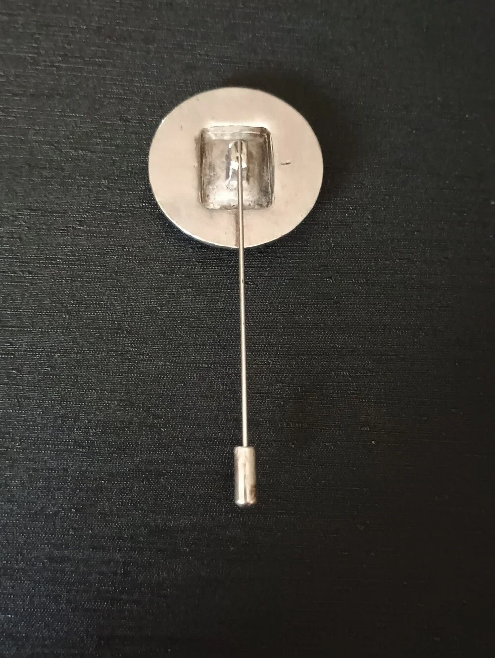 Silver Crystal Stick Pin Brooch - Women Jewelry